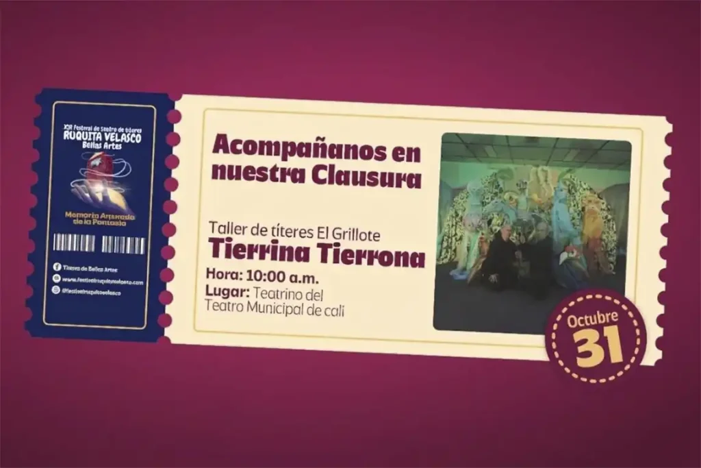 cierra del XIX Festival de Teatro de Títeres Ruquita Velasco