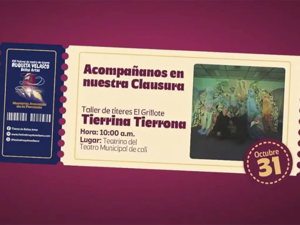 cierra del XIX Festival de Teatro de Títeres Ruquita Velasco